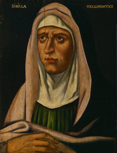 Hellespontic Sibyl by Unbekannt Unbekannt